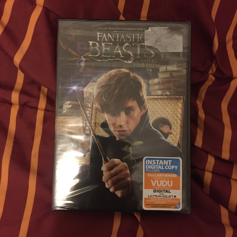 Fantastic beasts and where to find them dvd